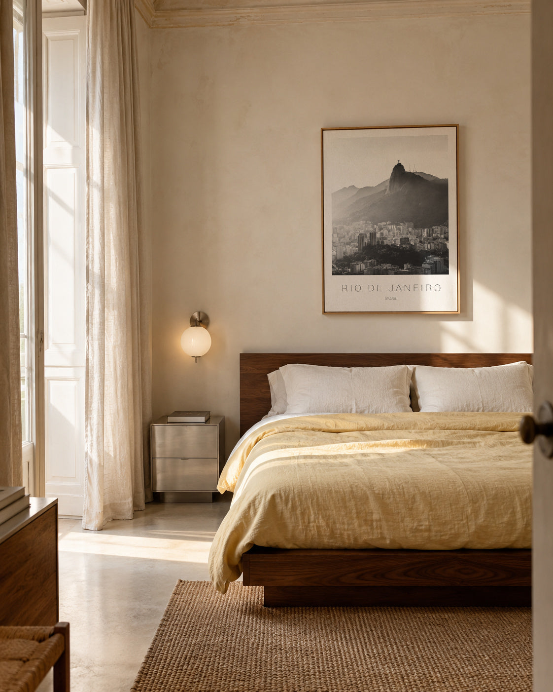 Rio de Janeiro - Framed canvas in an interior