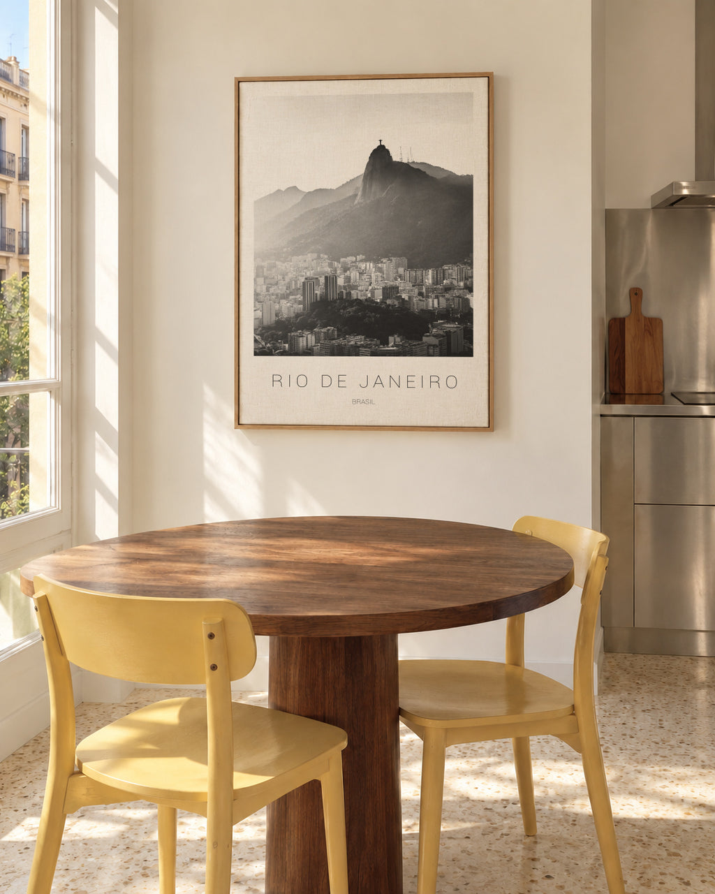 Rio de Janeiro - Framed canvas in an interior