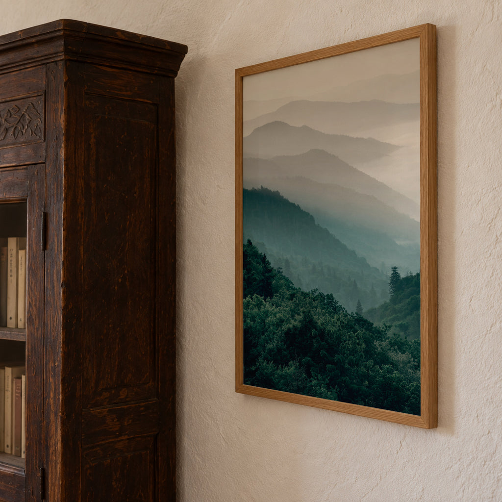 Forest - Framed poster detail