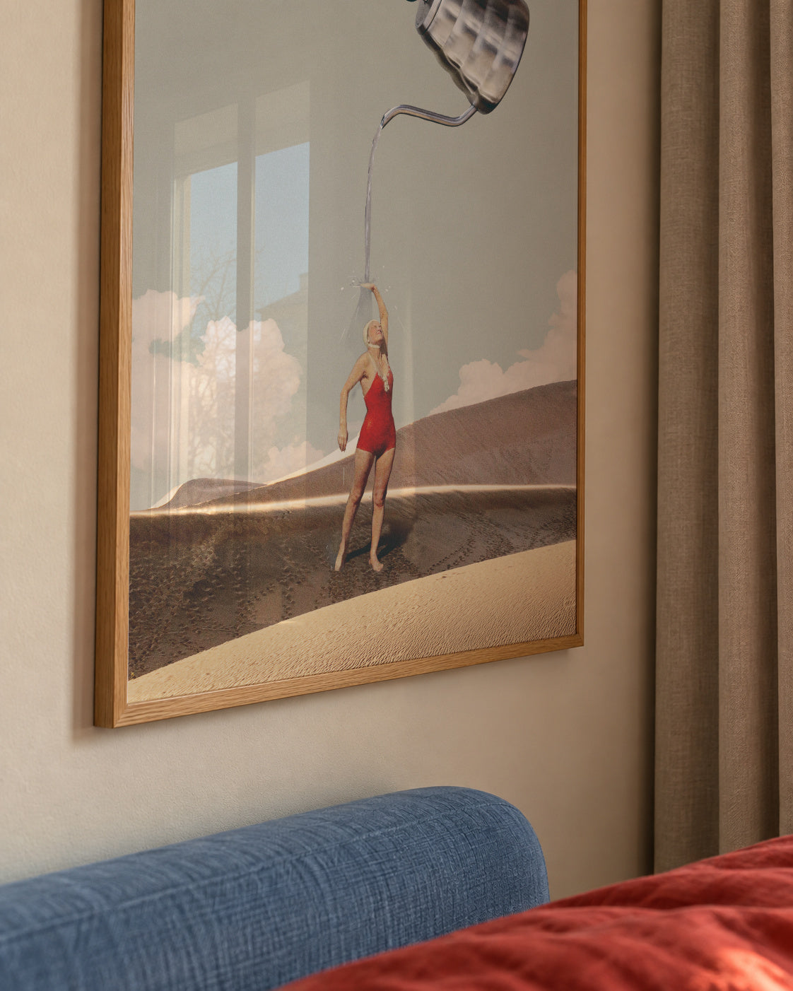 Stay hydrated - Framed poster detail