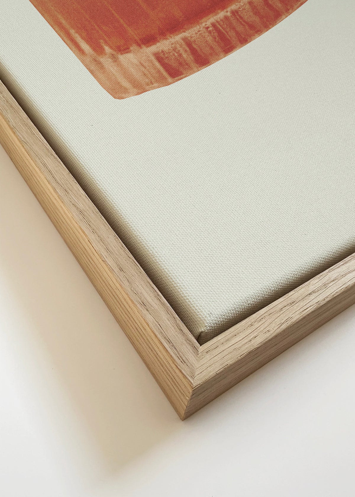 Holiday in a glass 3 - Framed canvas detail