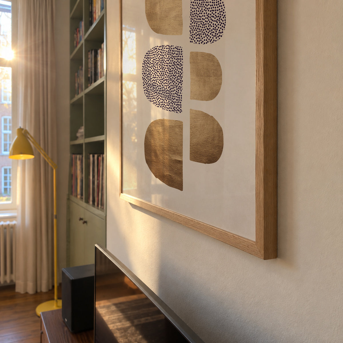 Geometrica No.7 - Framed poster detail