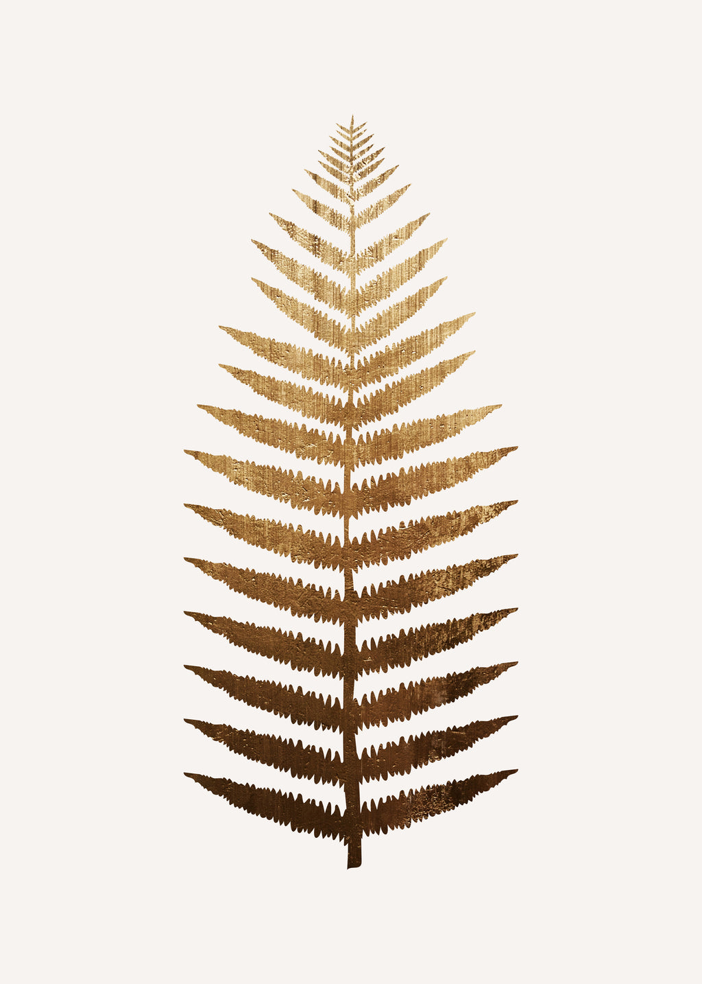 Golden leaf - Unframed art print