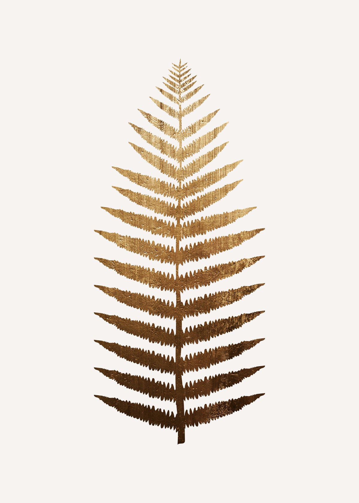 Golden leaf - Unframed art print