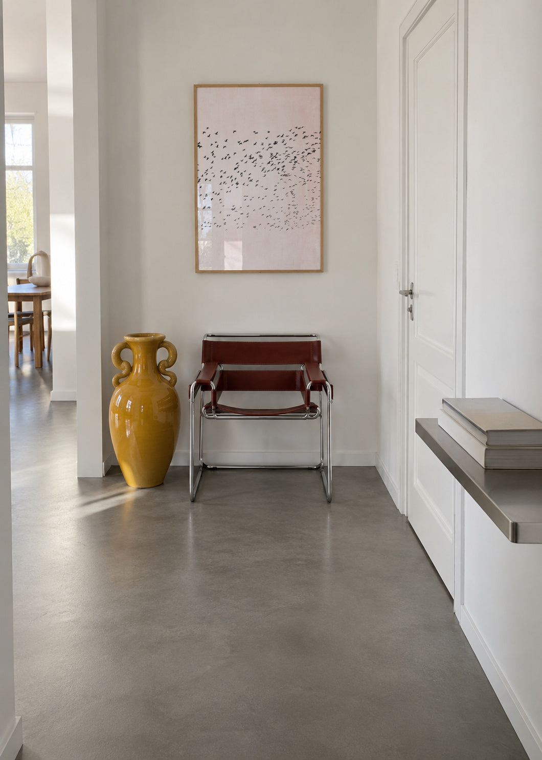 Moving on - Framed poster in an interior
