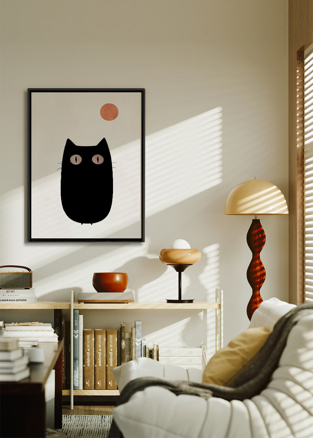 The cat