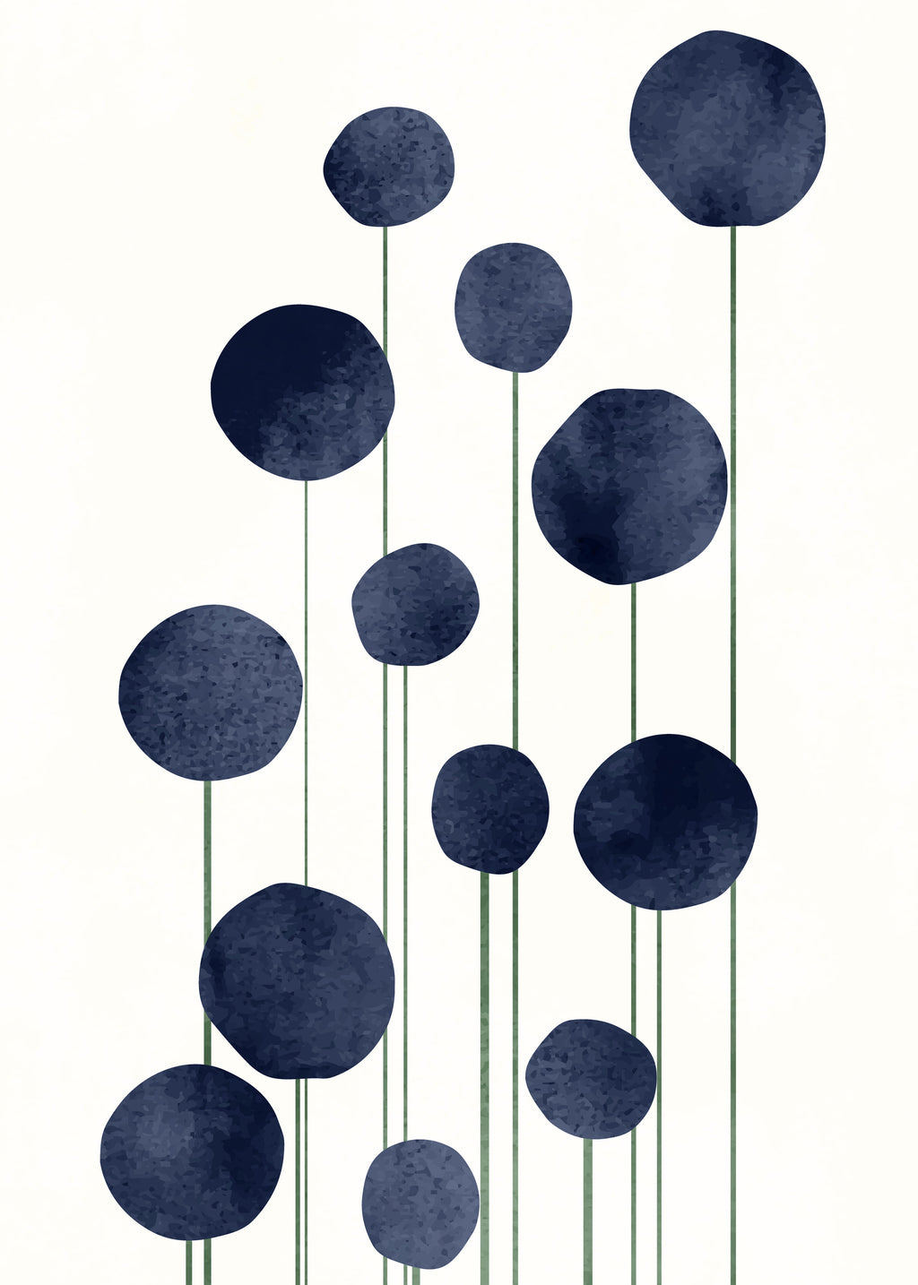Waterflowers - Unframed art print