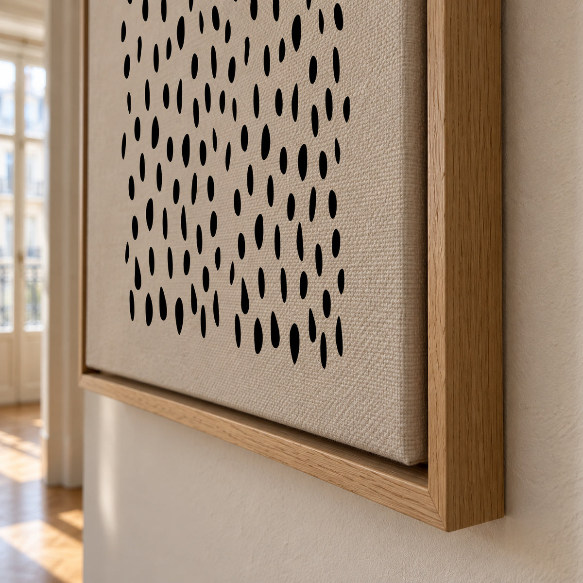 Opus No.5 - Framed canvas detail