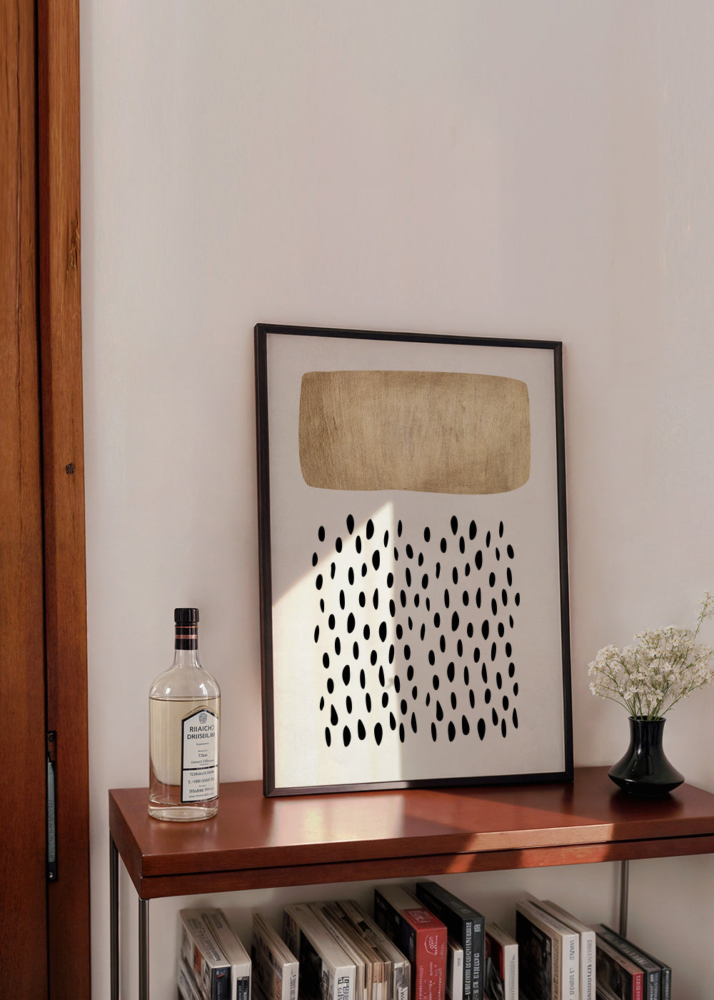 Opus No.5 - Framed poster in an interior