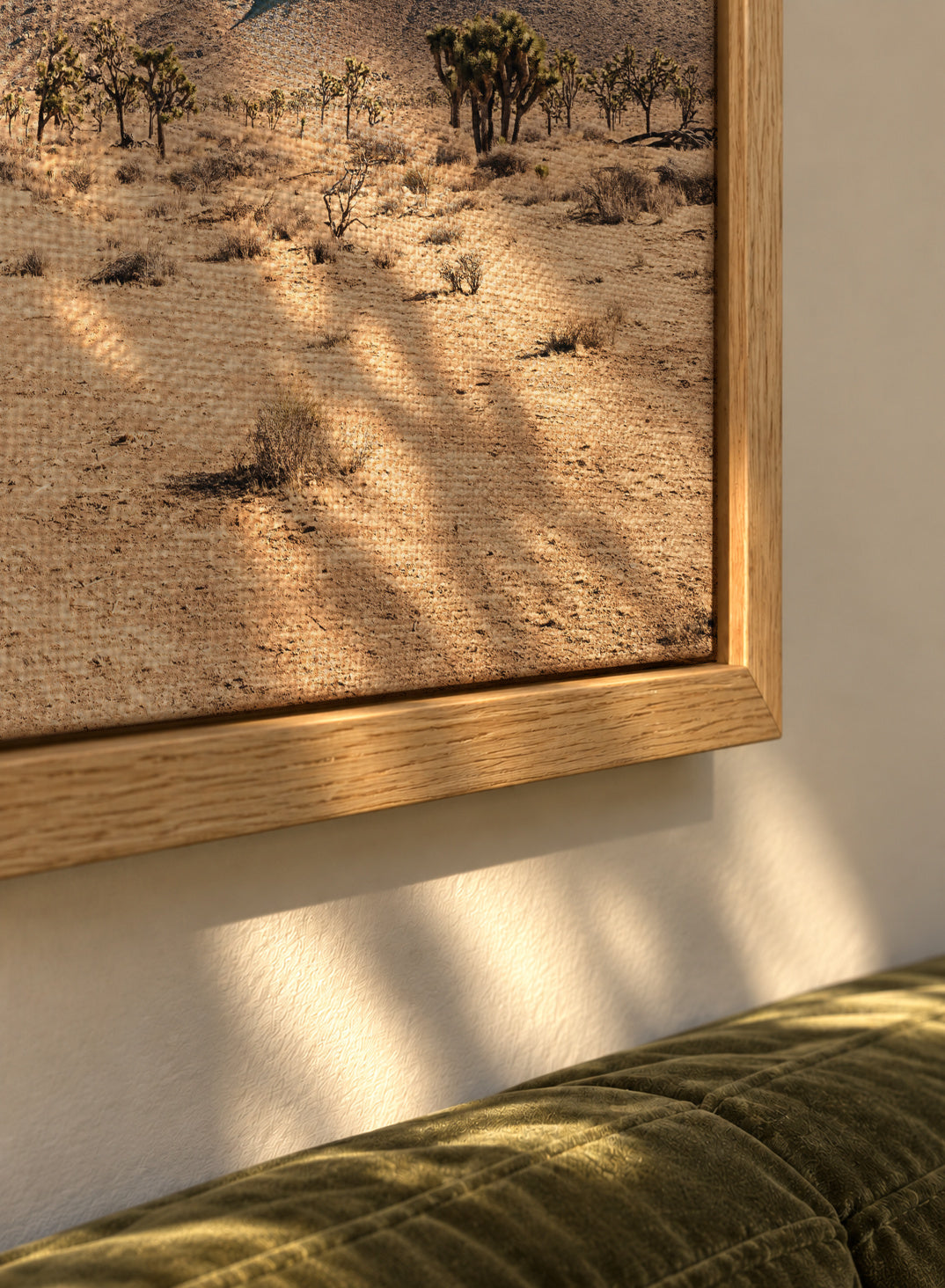 Joshua tree - Framed canvas detail
