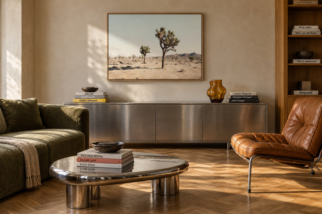 Joshua tree - Framed canvas in an interior