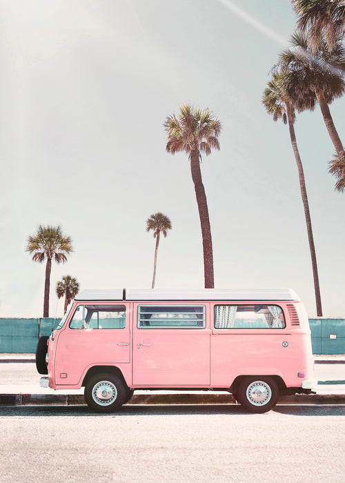 Pink Van - Unframed art print