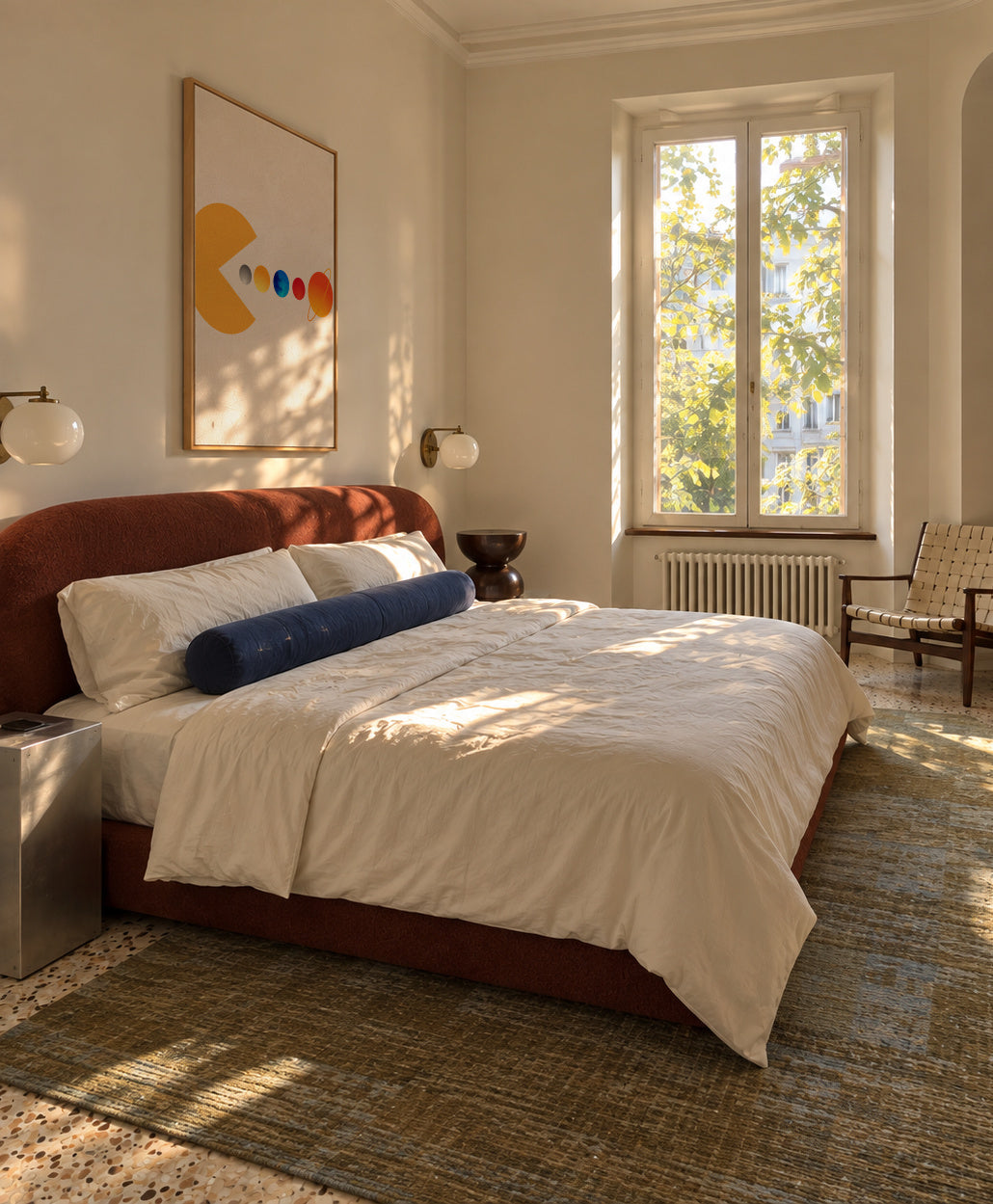 Yam Yam! Light - Framed canvas in an interior