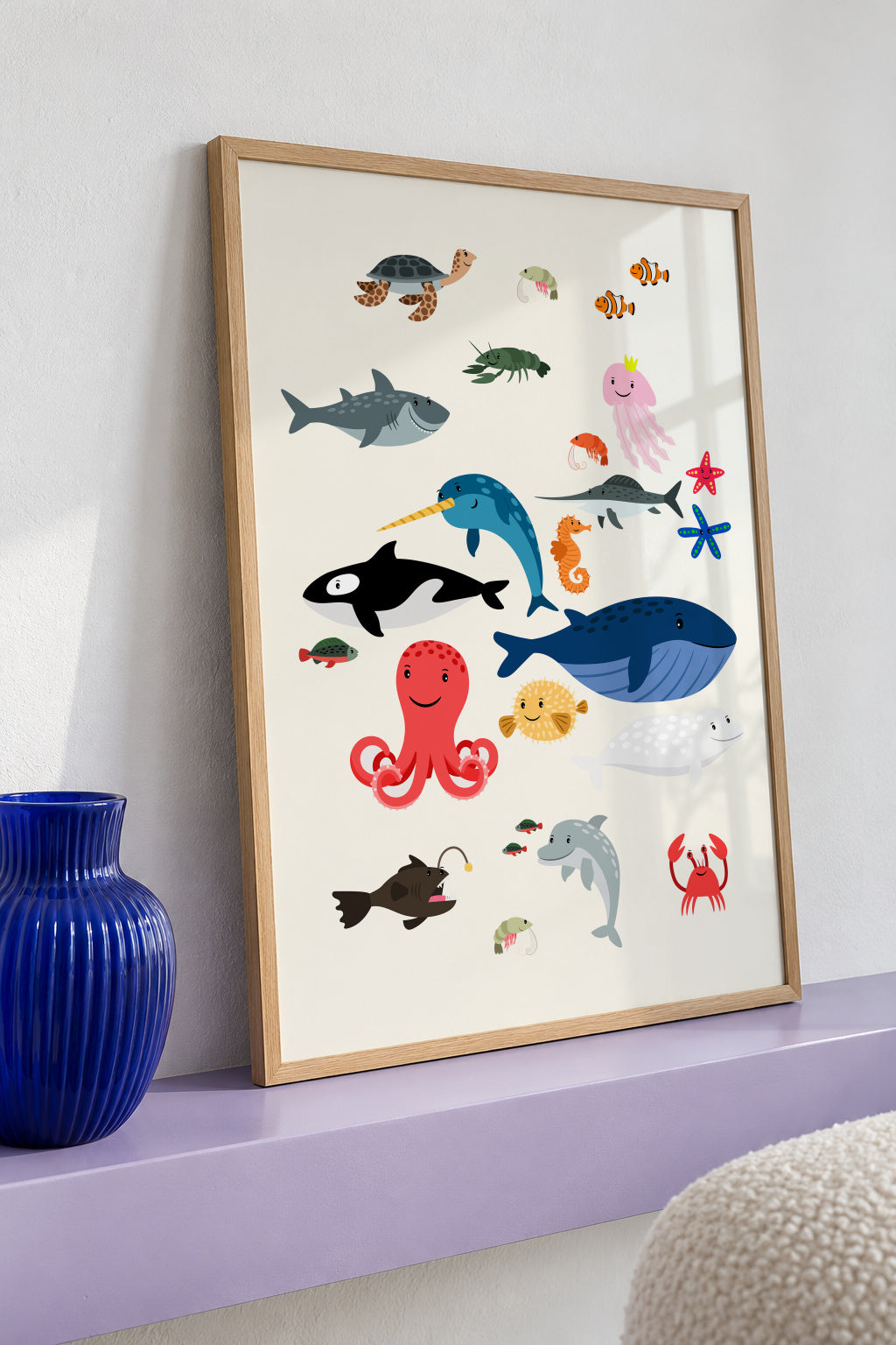 Ocean Wonderland - Framed poster detail