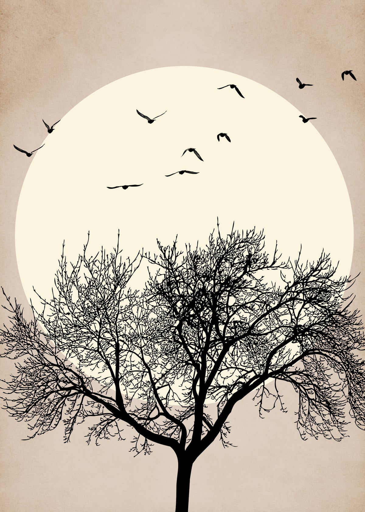 Dreamers - bright - Unframed art print