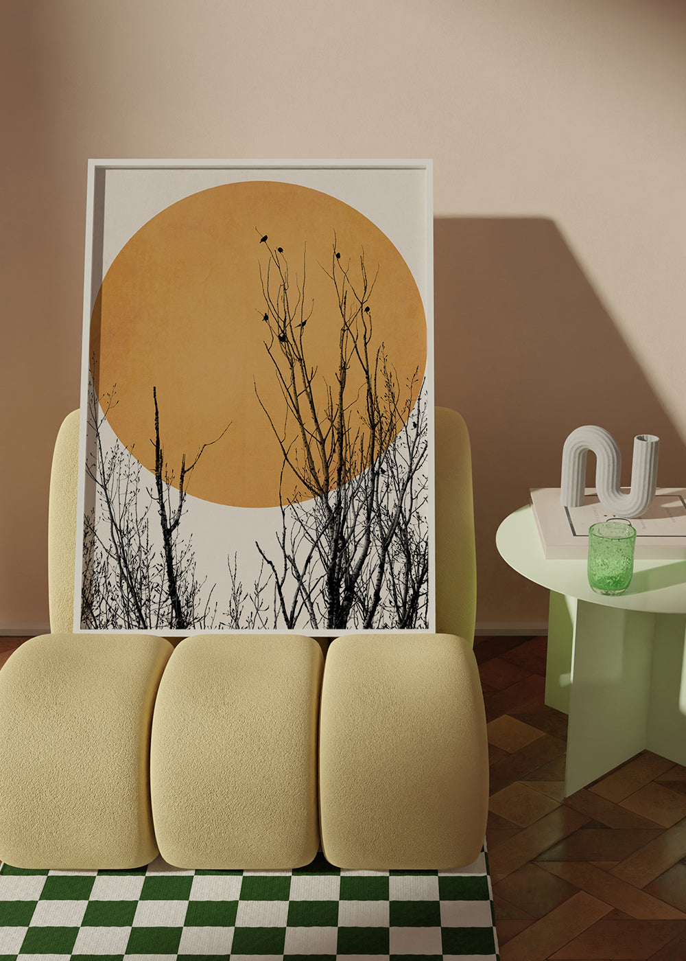 Sunset dreams - yellow