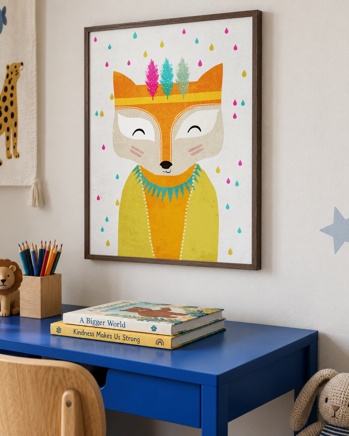 Rain maker - Framed poster in an interior