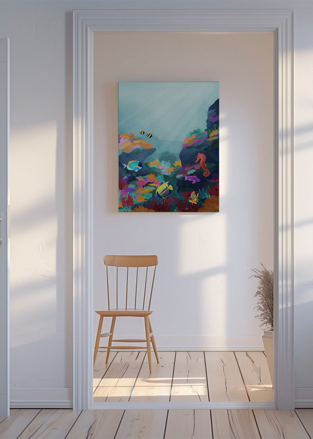 Beyond the waves