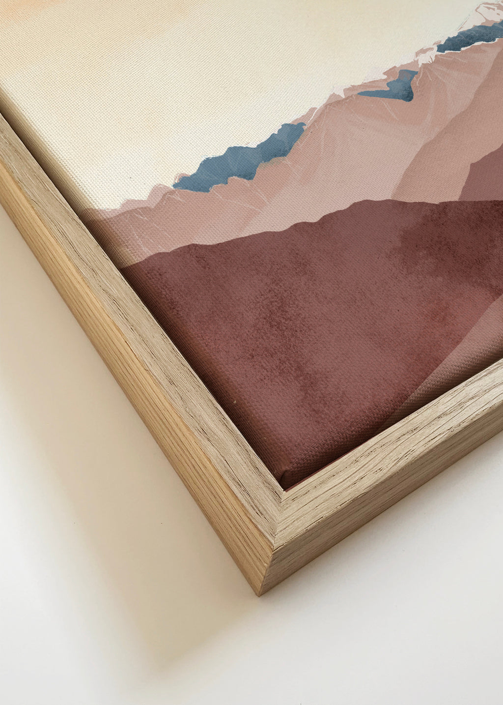 Airballoon Sky - Framed canvas detail