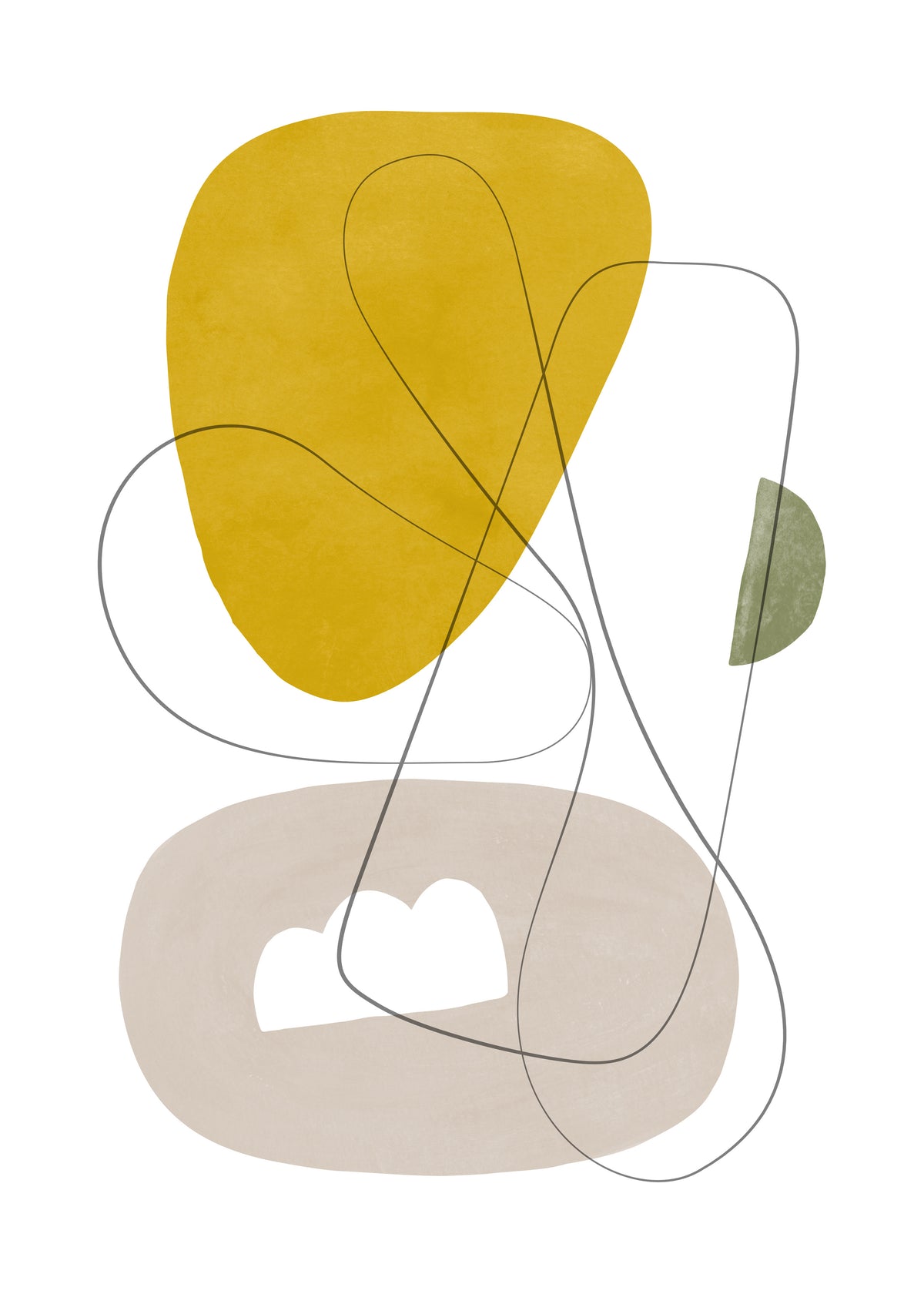 Abstract N3 - Unframed art print