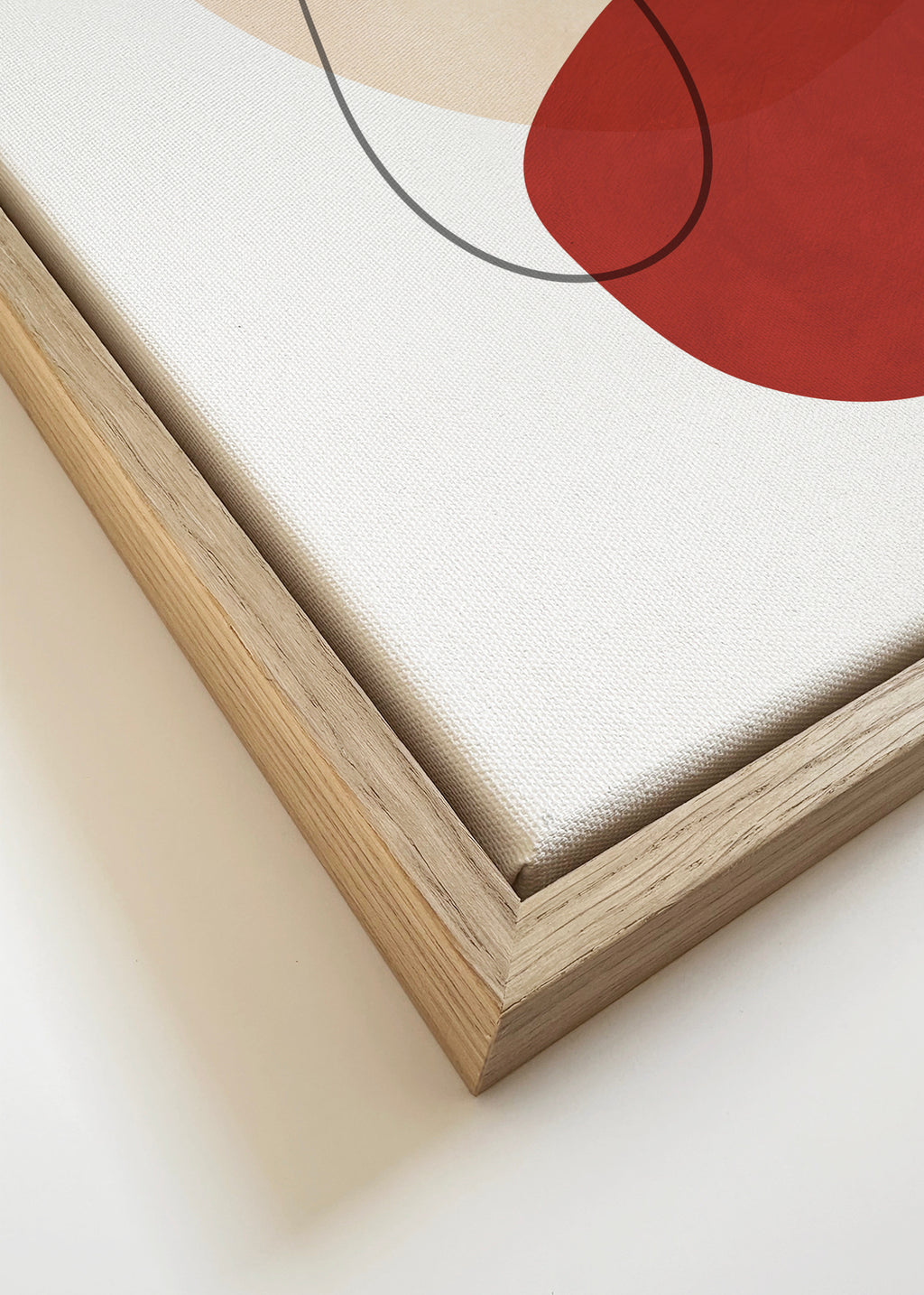Abstract N 20 - Framed canvas detail