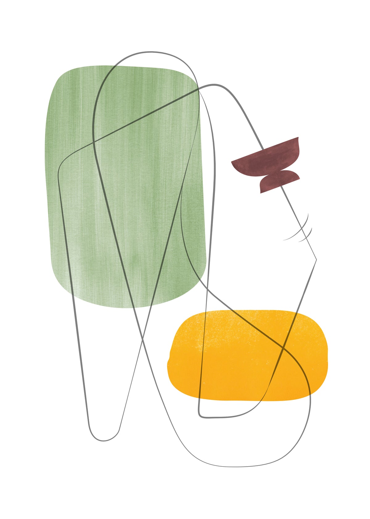 Abstract N 22 - Unframed art print