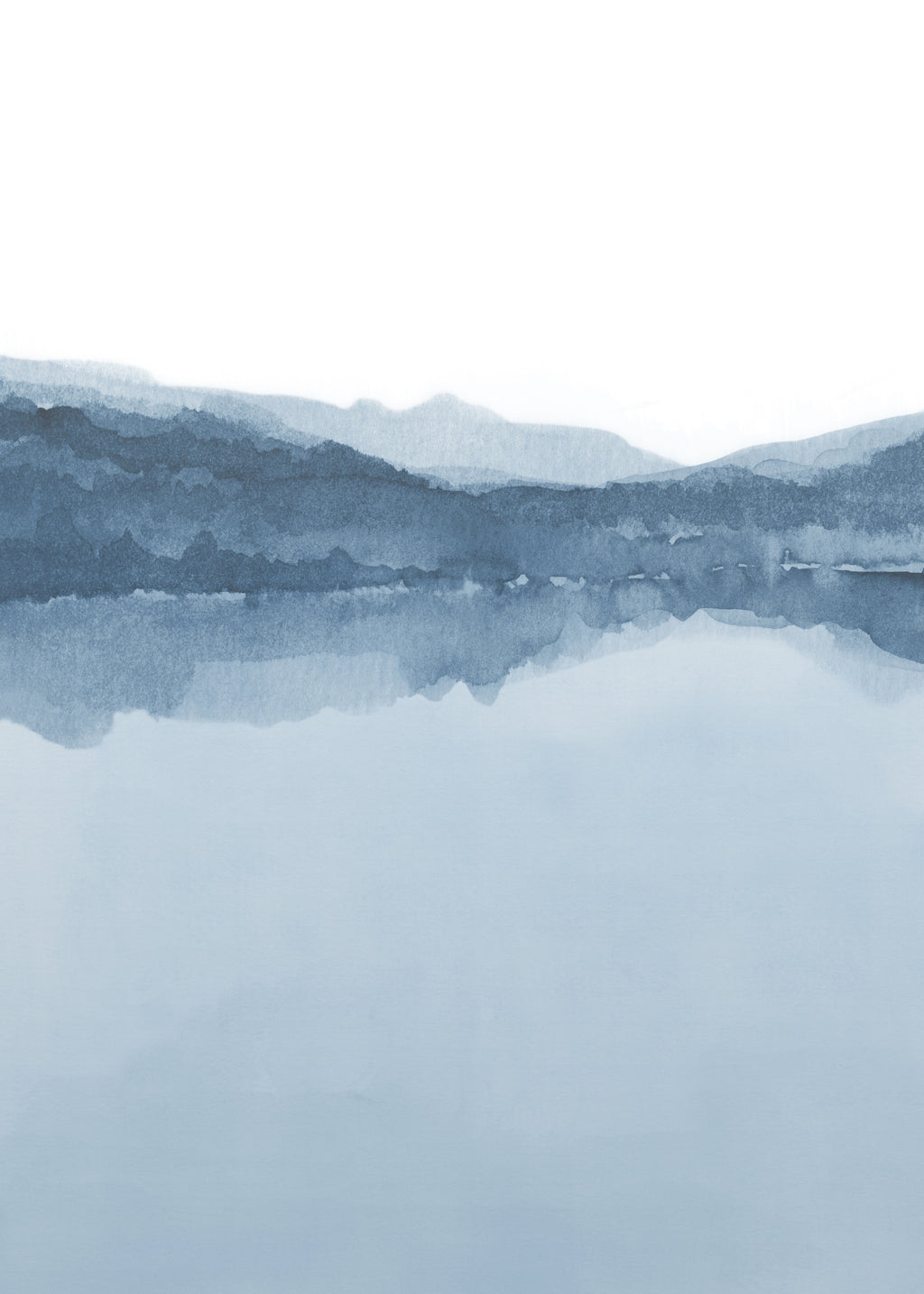 Watercolor Landscape N 11 - Unframed art print