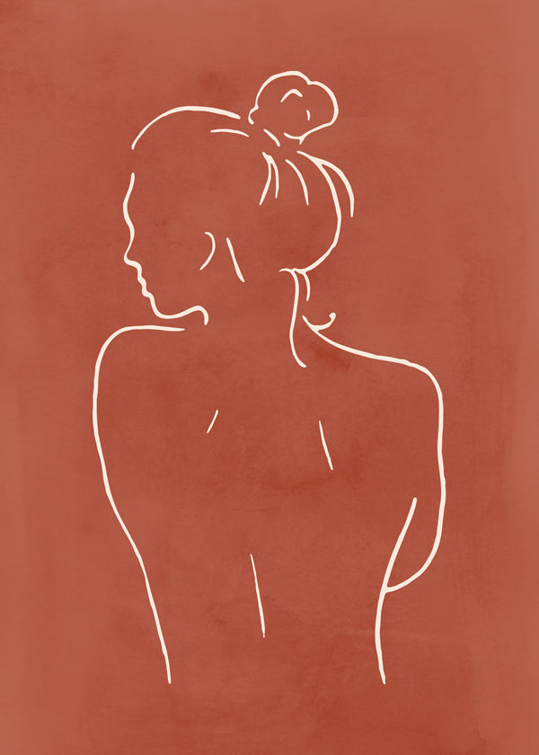 Body Sketch N 6 Sienna