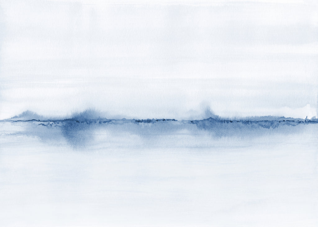 Watercolor abstraction N 16 - Unframed art print