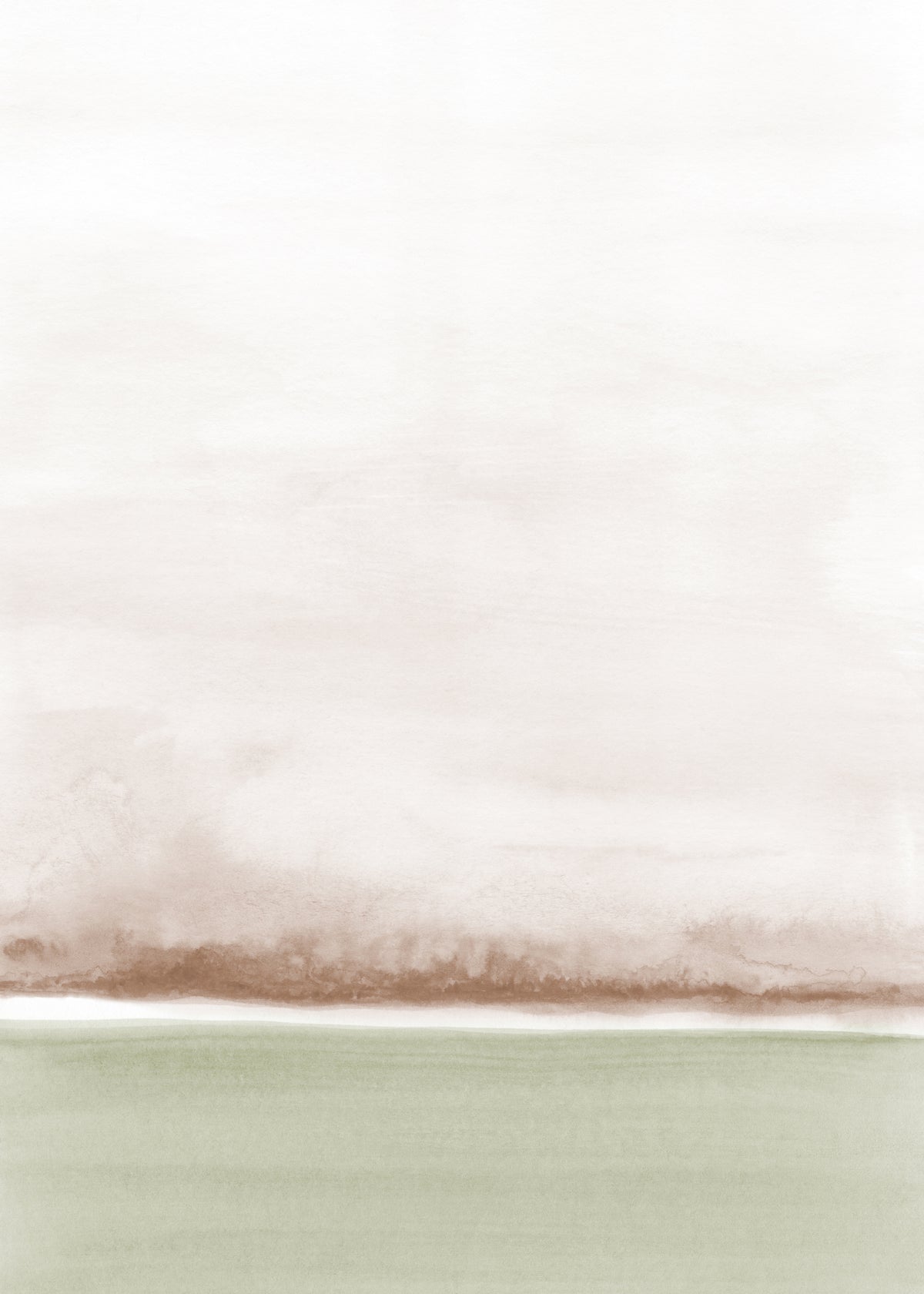 Watercolor Landscape N 24 - Unframed art print