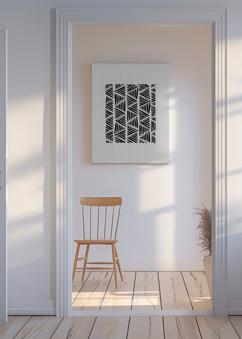 Black & white abstract I