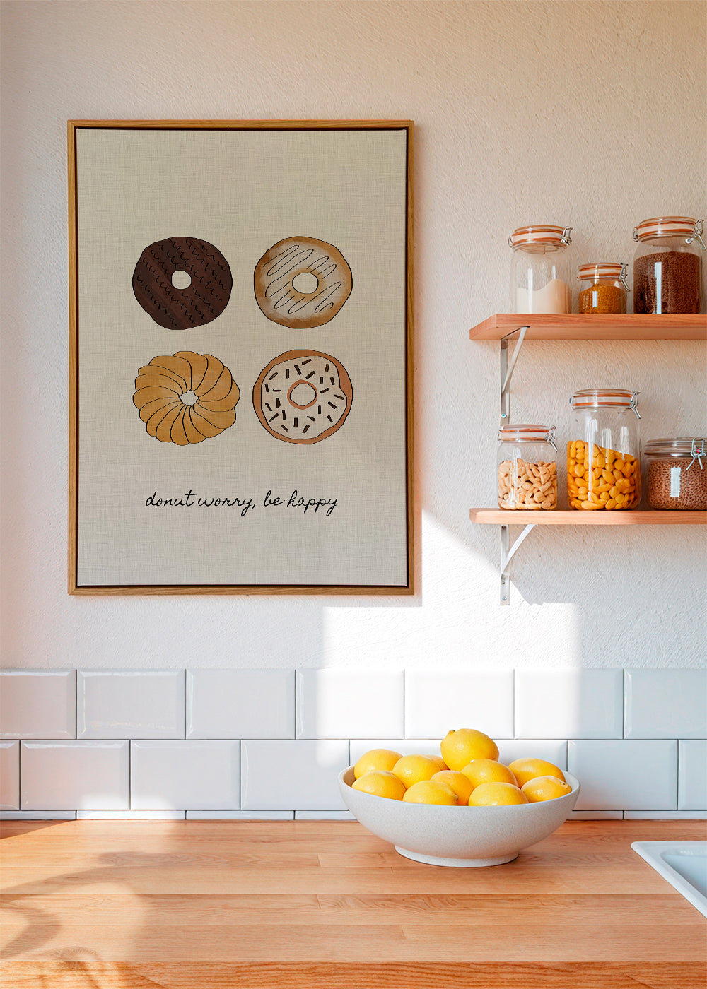 Donut worry. Be happy