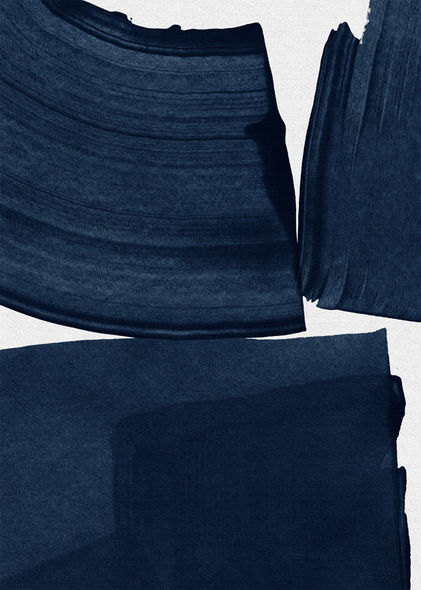 Minimalist Painting Blue I