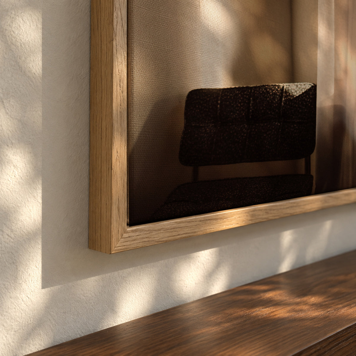 Tuscan - Framed canvas detail