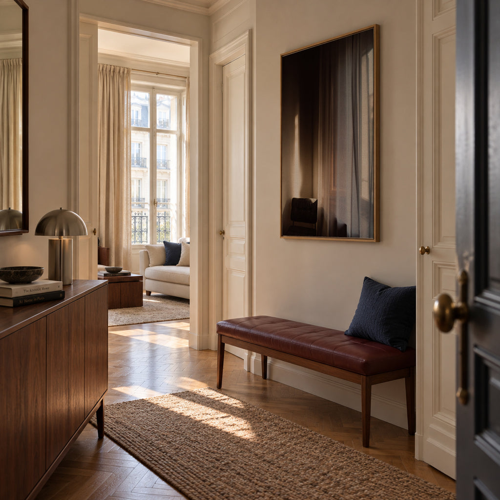 Tuscan - Framed canvas in an interior