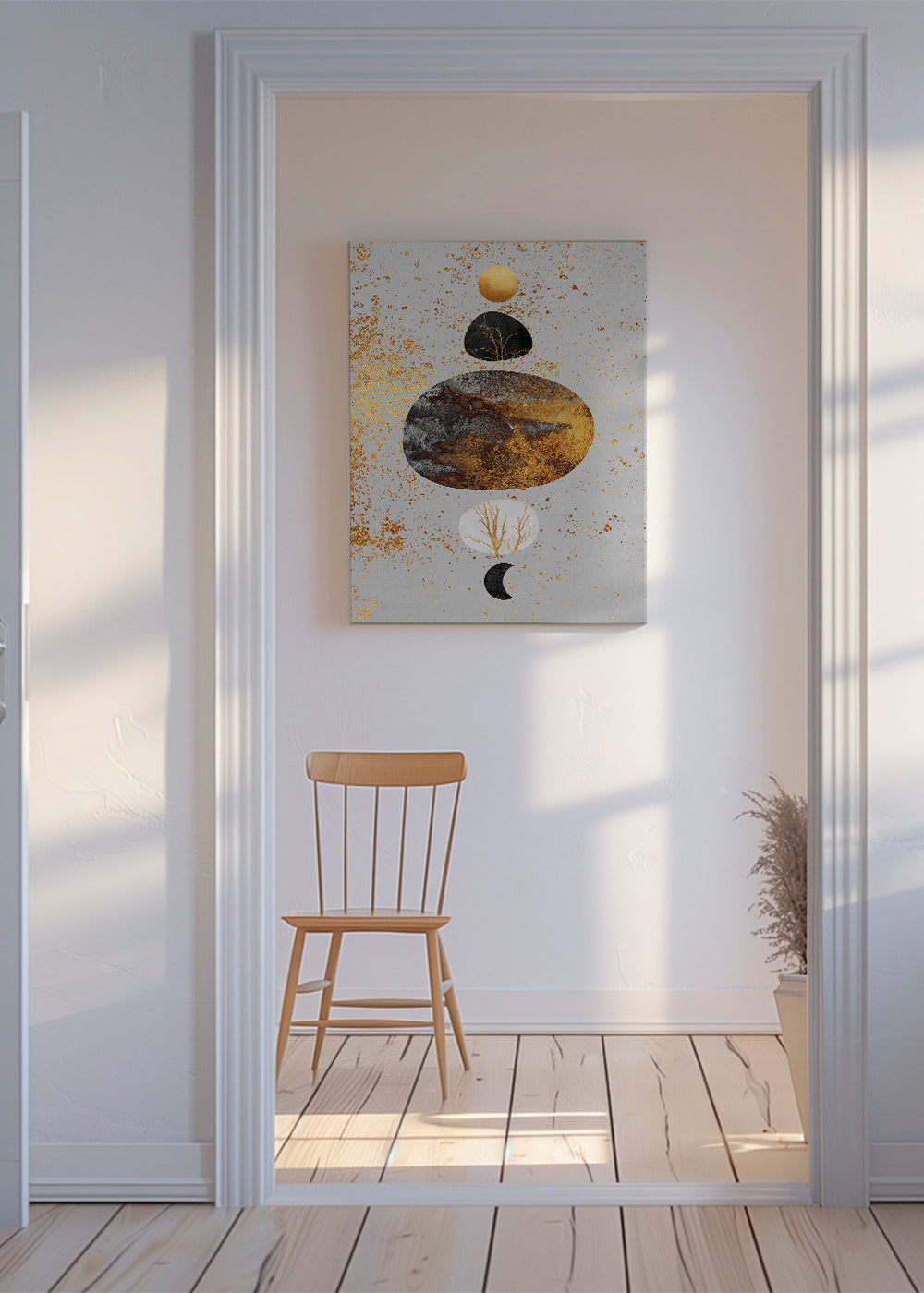 Sun and moon