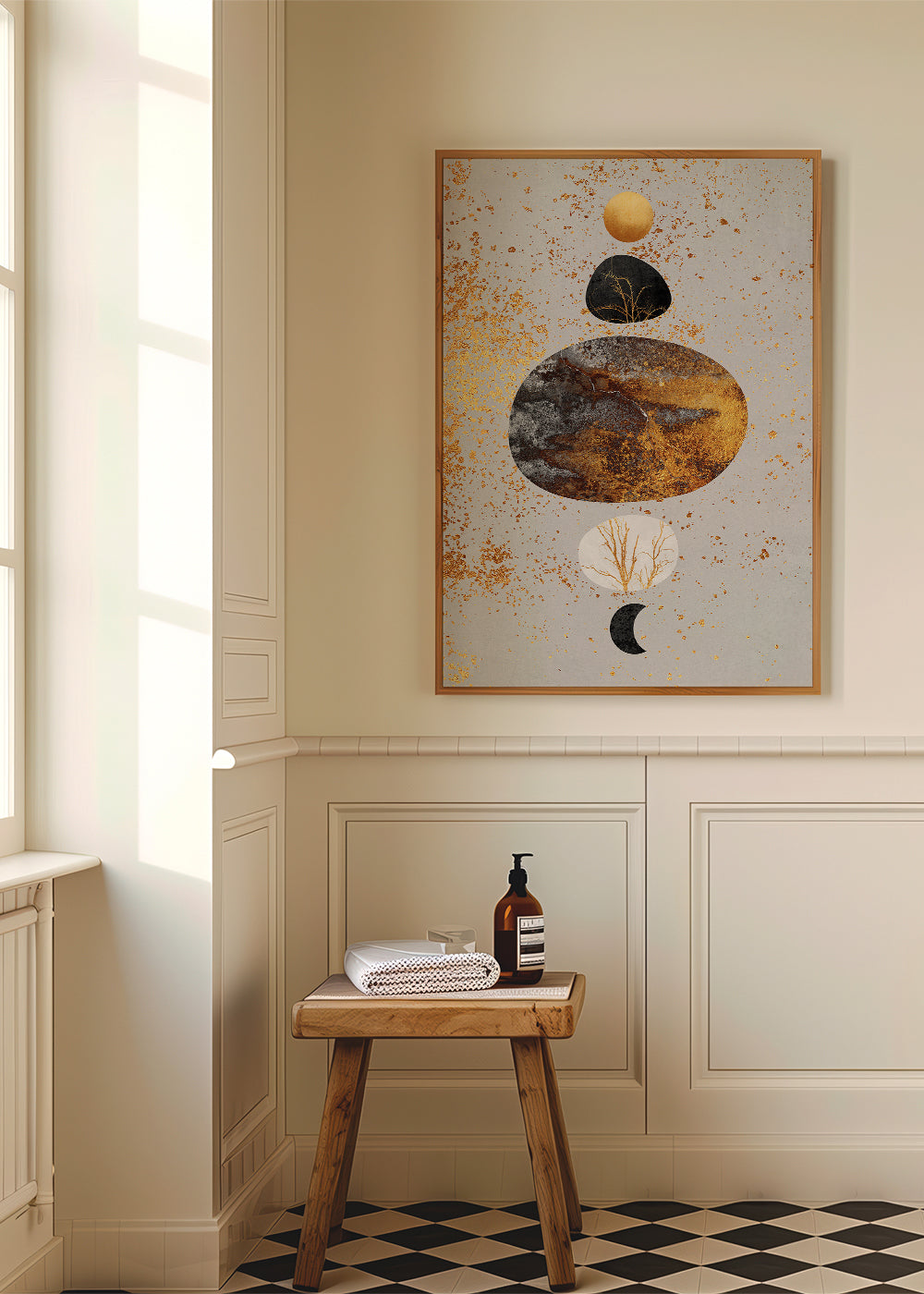 Sun and moon