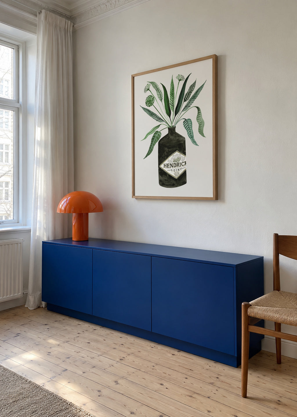 Ginspiration No2 - Framed poster in an interior