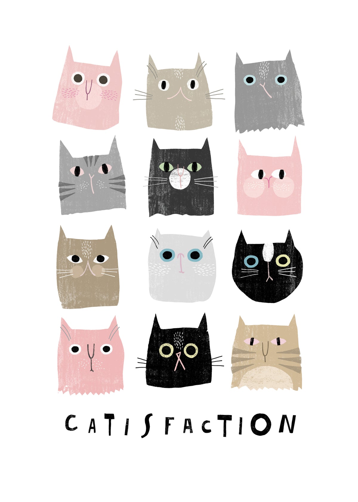 Catisfaction 1 - Unframed art print