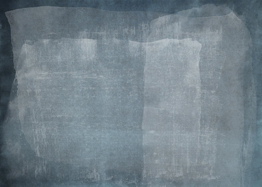 Minimal Abstract Blue Colorfield Painting 05