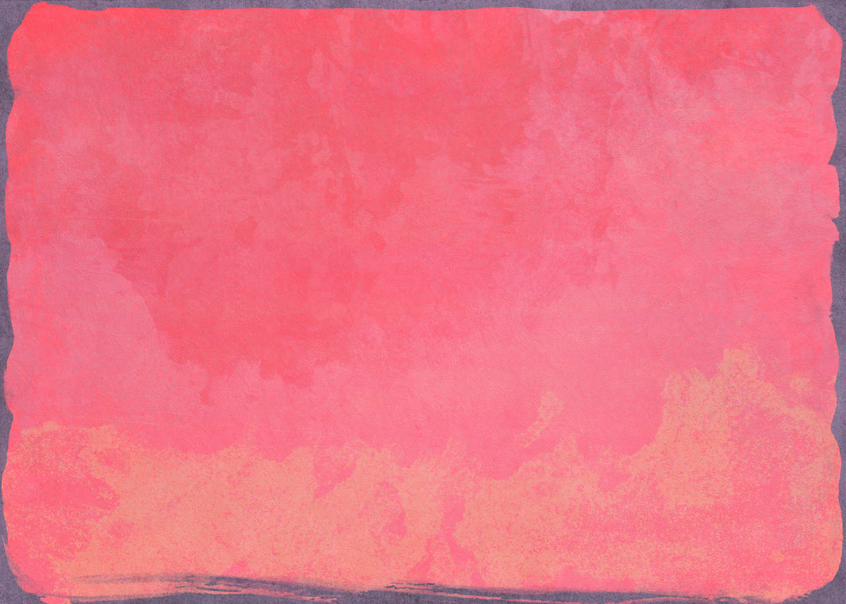 Minimal Abstract Fuschia Colorfield Painting 01 - Unframed art print