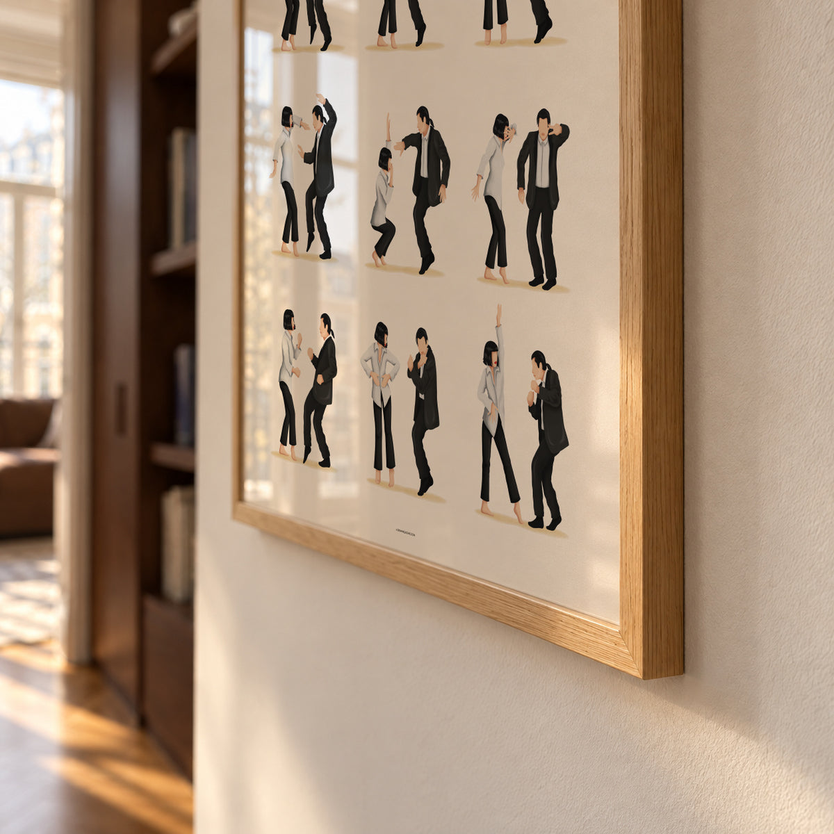 Pulp Fiction Extended - Framed poster detail