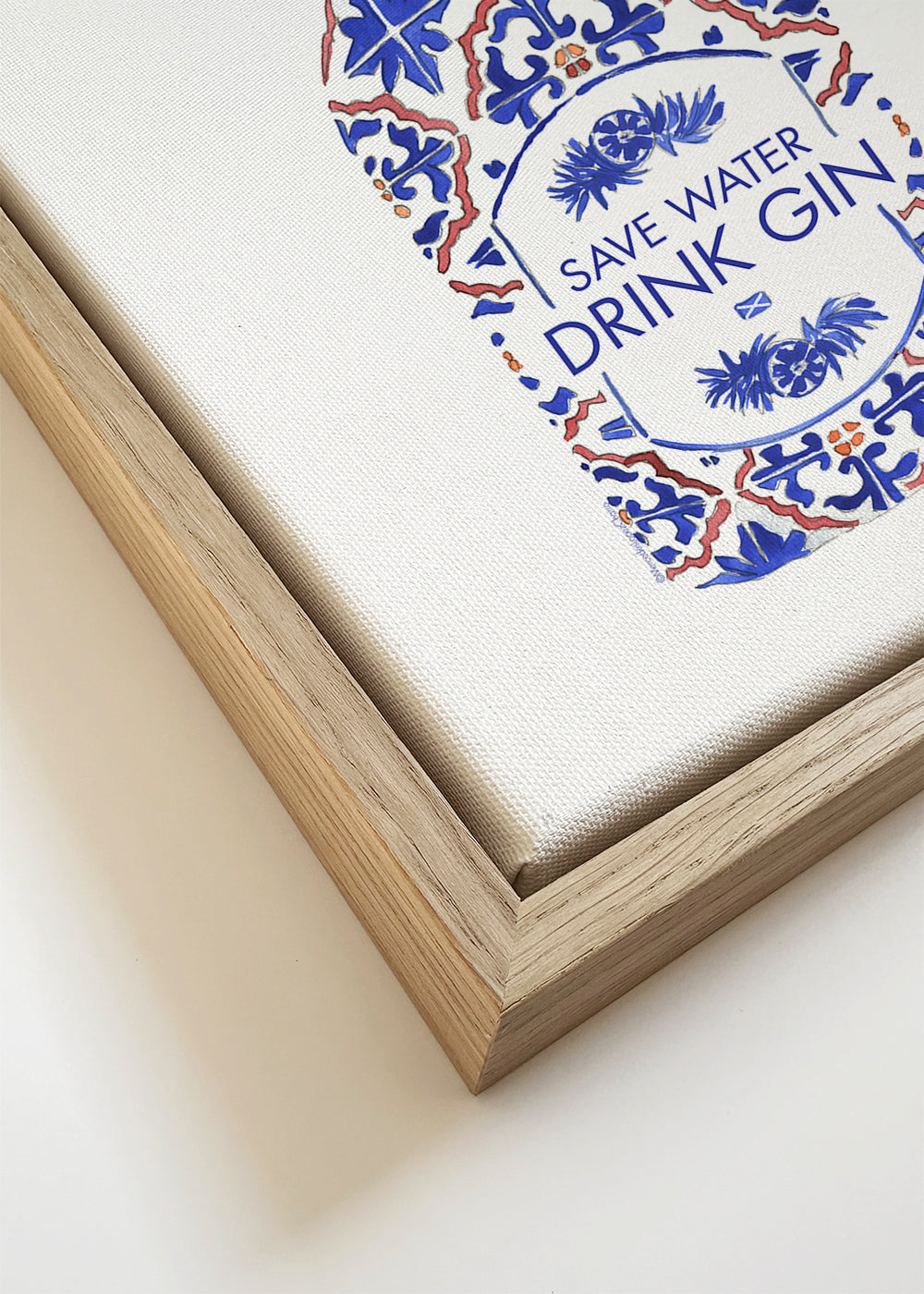 Save water drink gin