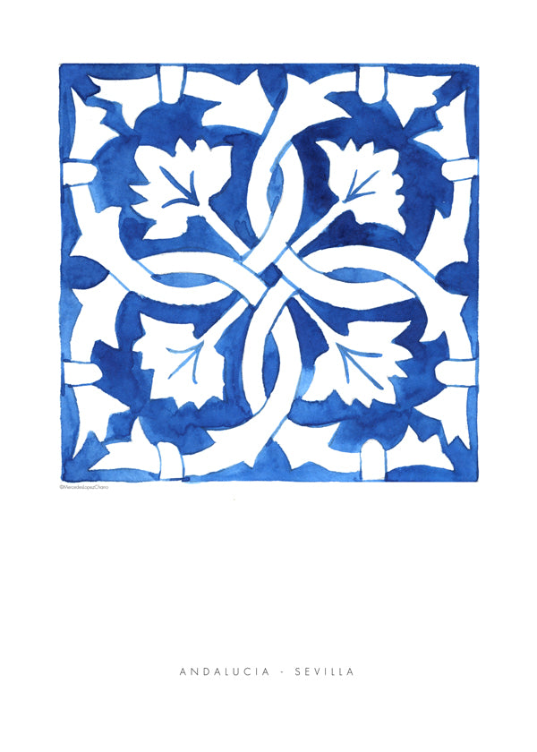 Tile Sevilla blue