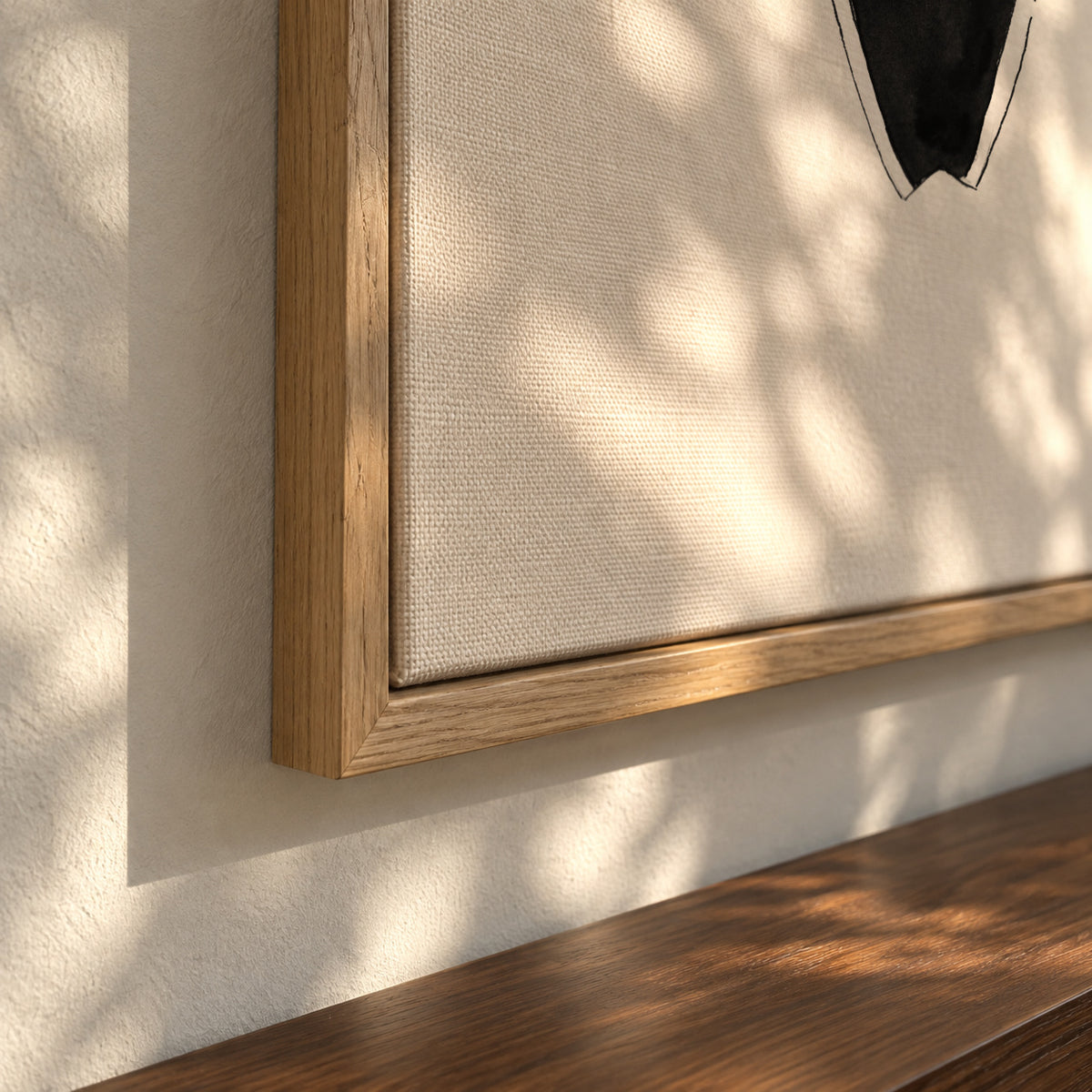 LV Surfboards - Framed canvas detail