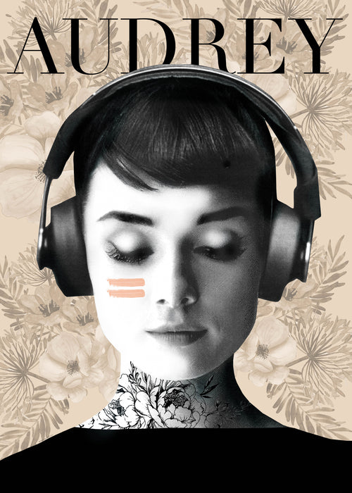 Audrey headphones - Obra sin marco