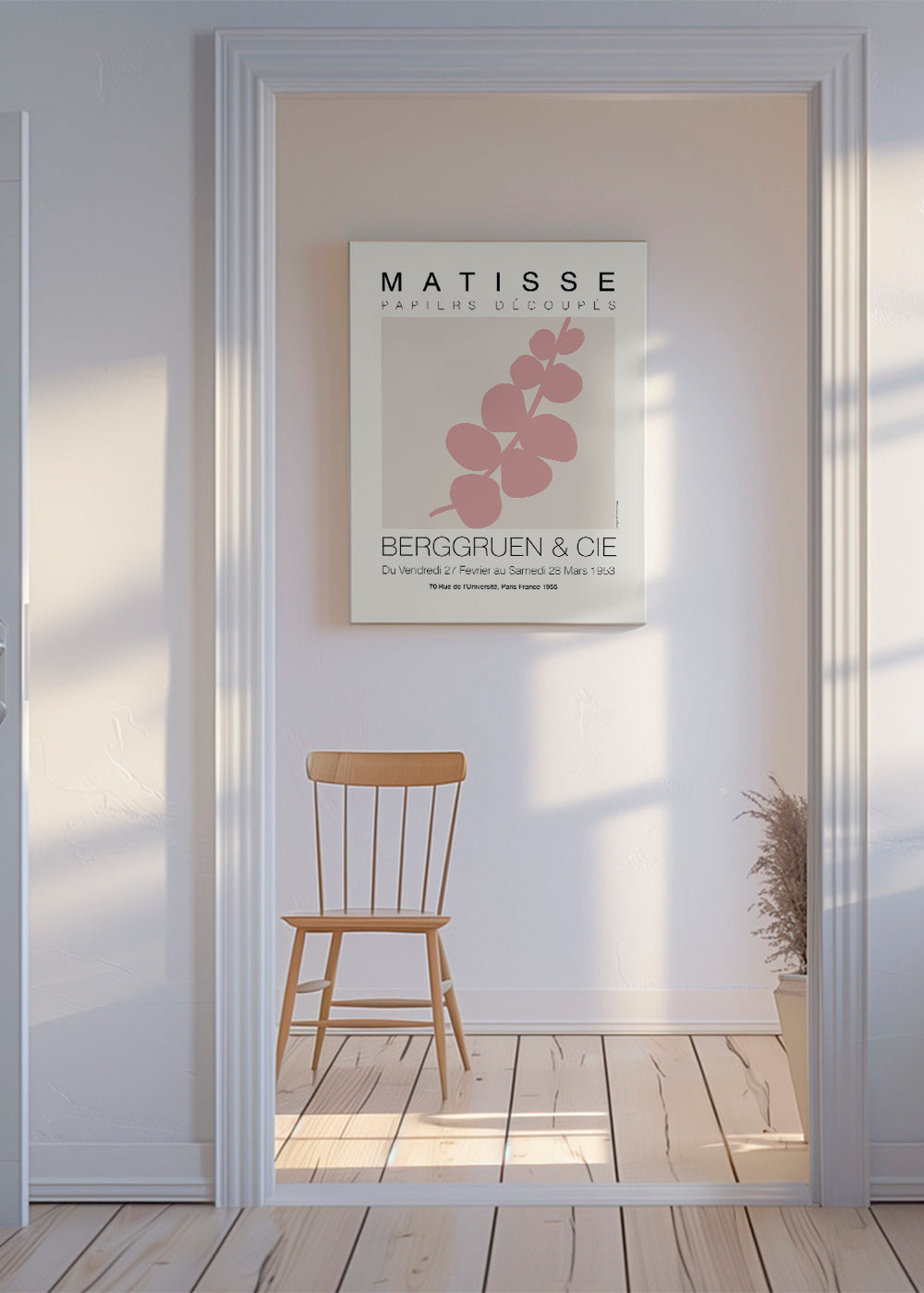 Matisse Single Leaf Pink