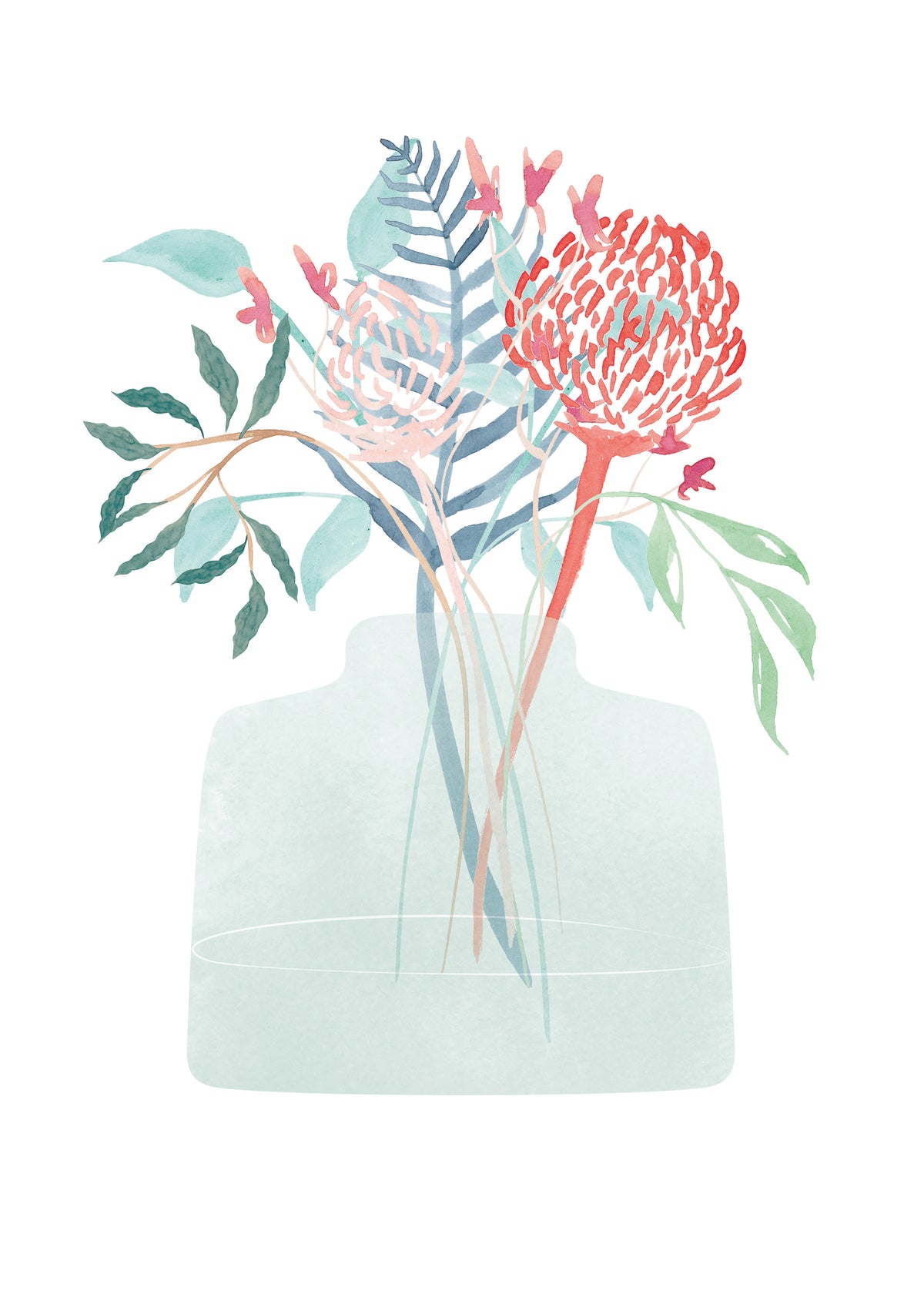 Flower bouquet No.2 - Unframed art print