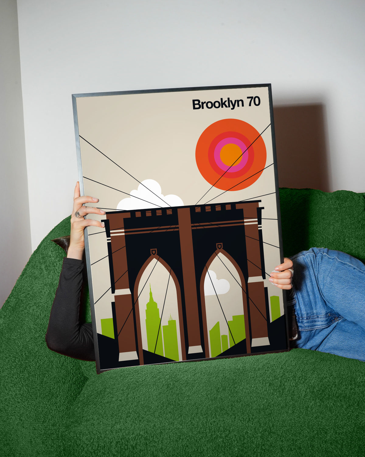 Brooklyn 70 - Framed poster detail