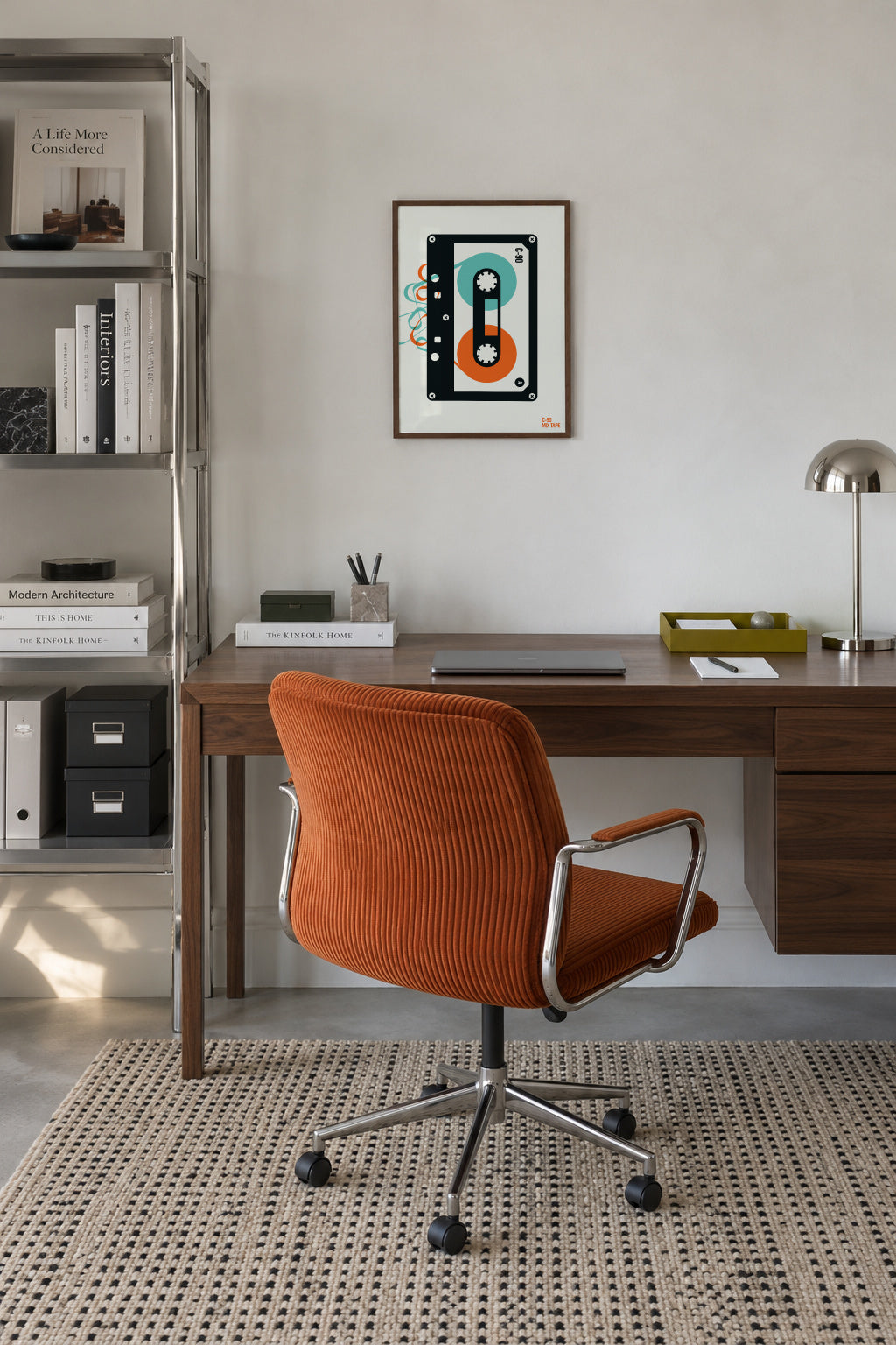 Mixtape - Framed poster in an interior